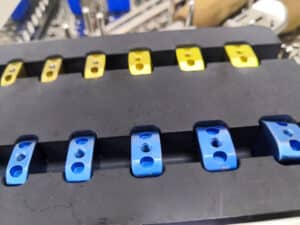 Close image of spine endplate implants